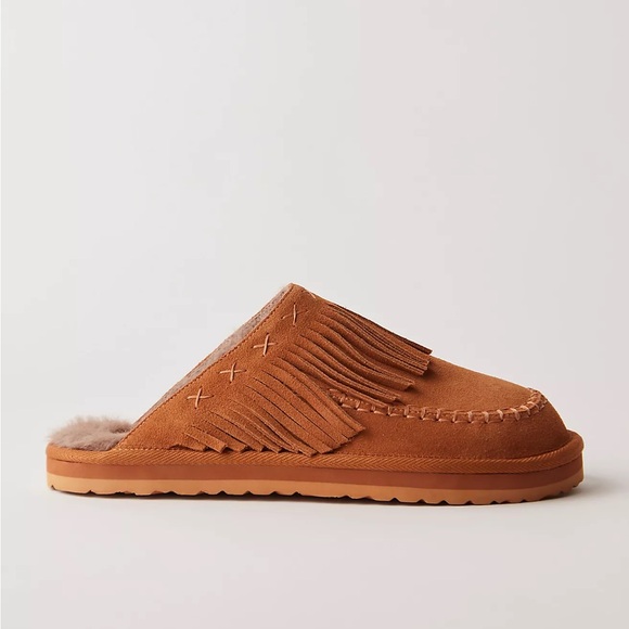 New Free People Fallon Fringe Mules - Picture 3 of 7